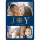 Joy Gold Foil Holiday Photo Cards Image 6 of 8